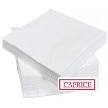 2 PLY WHITE PREMIUM DINNER NAPKINS (CARTON X 1000) - CAPRICE 2DW100
